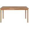 Bild von vidaXL Gartentisch 150x90x77 cm Massivholz Teak