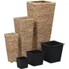 Bild von vidaXL Blumenkübel 3 Stk. Wasserhyazinthe Braun