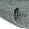 Bild von vidaXL Teppich Handgefertigt Jute Rund 90 cm Olivgrün