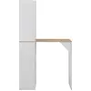 Bild von vidaXL Bartisch mit Schrank Weiß 115x59x200 cm