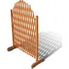 Bild von vidaXL Spalierzaun Massivholz 180x100 cm