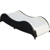 Bild von vidaXL Sonnenliege mit Polsterauflage Poly Rattan Schwarz