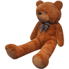 Bild von Kuscheltier "Prettin" aus Polyester in Braun. Abmessungen (B/H) 260x242 cm