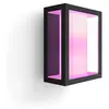 Bild von Philips Hue White and Color ambiance Impress Outdoor breite Wandleuchte schwarz, Intelligente Wandleuchte, Bluetooth/Zigbee, Schwarz, LED, Glas, Nicht austauschbare(s) Leuchtmittel