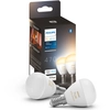 Bild von Philips Hue White ambience E14 - Smarte Lampe Tropfenform Doppelpack - 470, Intelligentes Leuchtmittel, Bluetooth/Zigbee, Weiß, LED, E14, P45