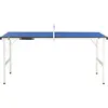 Bild von vidaXL 5-Fuß-Ping-Pong-Tisch mit Netz 152 x 76 x 66 cm Blau