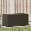 Bild von vidaXL Gartenbox Poly Rattan 100x50x50 cm Braun