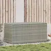 Bild von vidaXL Gartenbox Poly Rattan 100x50x50 cm Grau