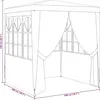 Bild von vidaXL Profi-Partyzelt mit Seitenwänden 2×2m Weiß 90 g/m²