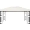 Bild von vidaXL Pavillon 3×4 m Creme Stoff