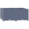 Bild von vidaXL Hochbeet 80x80x38 cm Polypropylen
