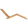 Bild von vidaXL Sonnenliege Massivholz Teak