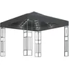 Bild von vidaXL Pavillon mit LED-Lichterkette 3x3 m Anthrazit Stoff
