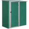Bild von vidaXL Gartenhaus Grün 180,5x97x209,5 cm Verzinkter Stahl