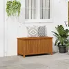 Bild von vidaXL Garten-Aufbewahrungsbox 113x50x58 cm Massivholz Akazie