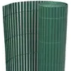 Bild von vidaXL Gartenzaun Doppelseitig 110x500 cm Grün