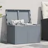 Bild von vidaXL Garten-Aufbewahrungsbox 180 L Grau PP-Holzoptik