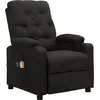 Bild von vidaXL Massagesessel Elektrisch Schwarz Stoff