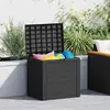 Bild von vidaXL Gartentruhe Anthrazit 58,5x46x55 cm Polypropylen