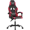 Bild von vidaXL Gaming-Stuhl Drehbar Schwarz und Rot Kunstleder