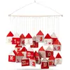 Bild von Vilde | Adventskalender - 70x60 cm - Zum Befüllen - Filz - Weihnachtskalender zum Aufhängen