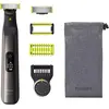 Bild von Philips OneBlade Pro 360 QP6551/15 Face + Body, Folienschaber, Chrom, Contour-following technology, Dual protection system, 360 Blade, Tasten, LED, QP210, QP220, QP230, QP610, QP620, QP410, QP420, QP410, QP420, QP430
