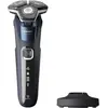 Bild von Philips SHAVER Series 5000 S5885/25 Elektrischer Nass- und Trockenrasierer, Rotationstrasierer, Blau, SteelPrecision blades, LED, SH71, 2 Jahr(e)