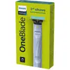 Bild von Philips Norelco OneBlade OneBlade 1st Shave QP1324/20 1st Shave, Folienschaber, Blau, Contour-following technology; Dual protection system, Replace every 4 months*; QP215, QP225, 0,33 Jahr(e), Batterie