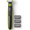 Bild von Philips Norelco OneBlade QP2724/10, Folienschaber, Grau, Limette, Batterie / USB, Integrierte Batterie, 45 min, 8 h