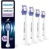 Bild von Philips Sensitive HX6054/87 Bürstenköpfe (4er-Pack), 4 Stück(e), Weiß, 3 Monat( e), Extra weich, Extra-fein, Philips
