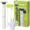 Bild von Philips Norelco OneBlade OneBlade QP1924/24 Intimate, Integrierte Batterie, Nass & Trocken, Weiß