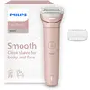 Bild von Philips SHAVER Series 8000 Lady BRL129/00 Kabelloser Rasierer, nass und trocken, Folienschaber, 1 Kopf/Köpfe, Pink, Anti-Rutsch-Griff, Batterie, Integrierte Batterie