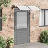 Bild von vidaXL Türvordach Schwarz 150x100 cm Polycarbonat