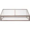 Bild von vidaXL Gewächshaus Grau 110x56x39 cm Tannenholz