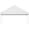 Bild von vidaXL Pavillon mit Dach Weiß 5,88x2,23x3,75 m Polyethylen