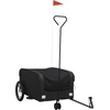 Bild von vidaXL Fahrradanhänger Schwarz 45 kg Eisen