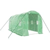 Bild von vidaXL Gewächshaus mit Stahlrahmen Grün 8 m² 4x2x2 m