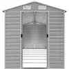 Bild von vidaXL Gartenhaus Hellgrau 191x725x198 cm Verzinkter Stahl