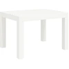 Bild von vidaXL Gartentisch Weiß 59x47x40 cm PP