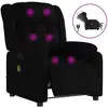 Bild von vidaXL Massagesessel Elektrisch Schwarz Kunstleder
