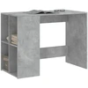 Bild von vidaXL Schreibtisch Betongrau 102x50x75 cm Holzwerkstoff