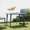Bild von The Living Store Campingtisch Grün 79x56x64 cm PP Holzoptik