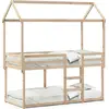 Bild von vidaXL Etagenbett ohne Matratze 90x200 cm Massivholz Kiefer