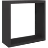 Bild von vidaXL Brennholzregal Schwarz 100x40x100 cm Stahl