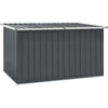 Bild von vidaXL Gartenbox Grau 171 x 99 x 93 cm - Aufbewahrungsbox - Aufbewahrungsboxen - Garten-Kissen-Box - Garten-Kissen-Boxen