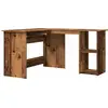 Bild von vidaXL Eckschreibtisch Altholz-Optik 120x140x75 cm Holzwerkstoff