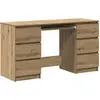 Bild von vidaXL Schreibtisch Artisan-Eiche 140x50x77 cm Holzwerkstoff