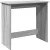 Bild von vidaXL Schreibtisch Grau Sonoma 80x40x75 cm Holzwerkstoff