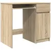 Bild von vidaXL Schreibtisch Sonoma-Eiche 86x49x76 cm Holzwerkstoff