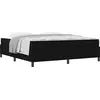 Bild von vidaXL Boxspringbett Schwarz 180 x 200 cm Stoff